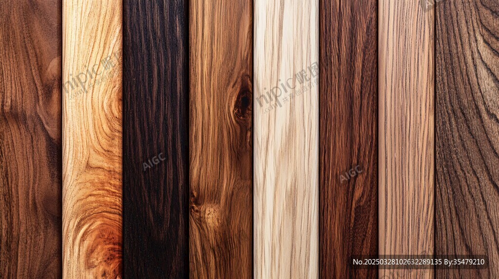 多样木材纹理展示