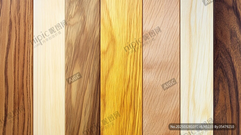 多样木材纹理展示