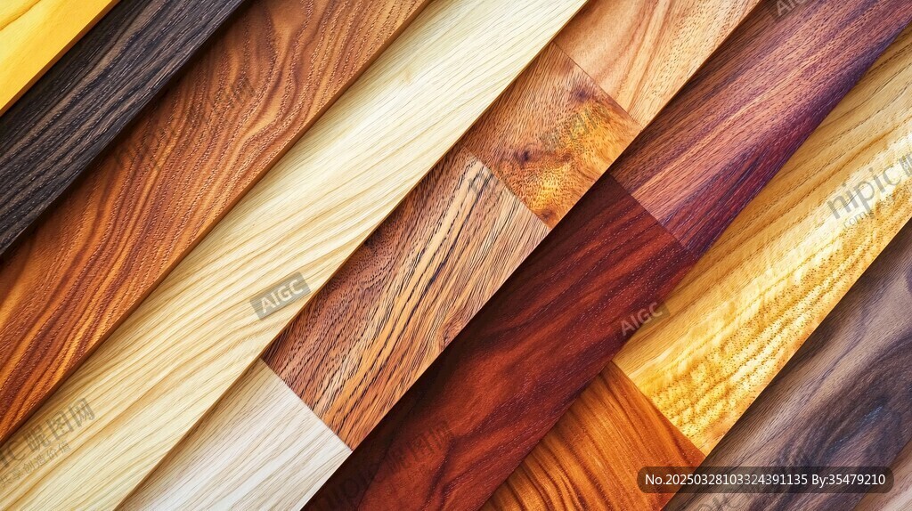 多样木材纹理展示