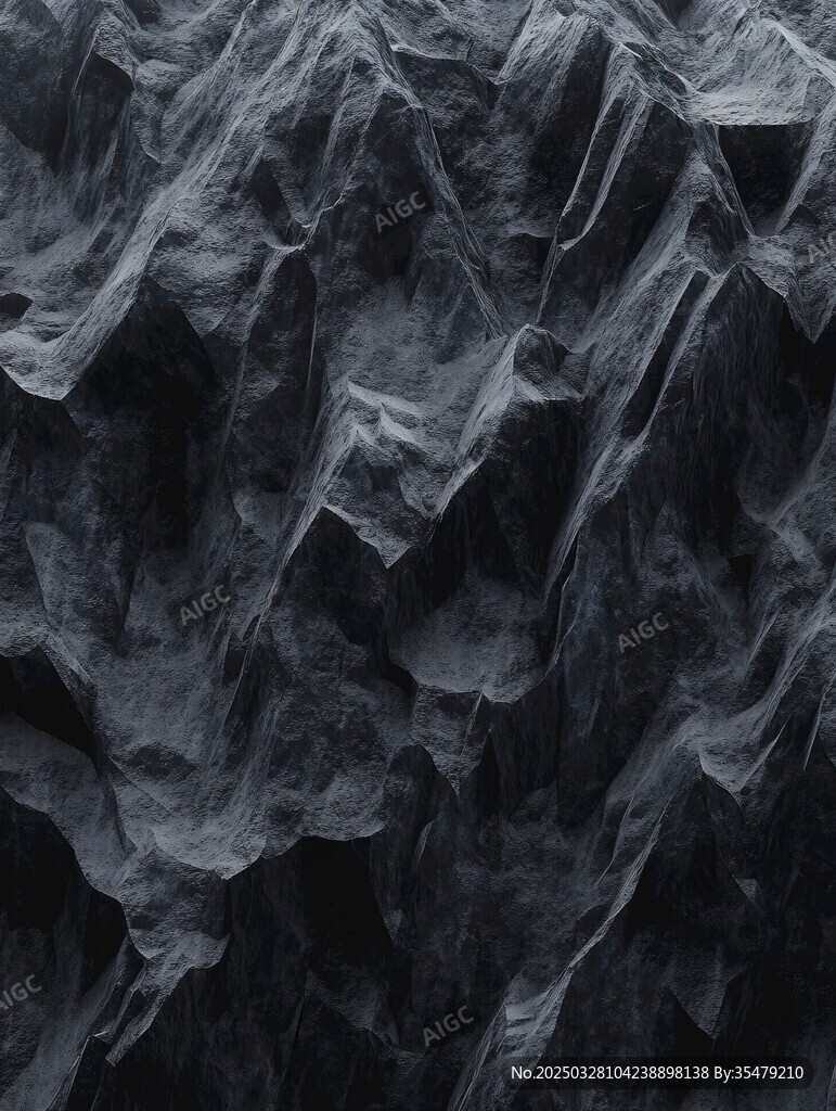 灰黑褶皱纹理背景