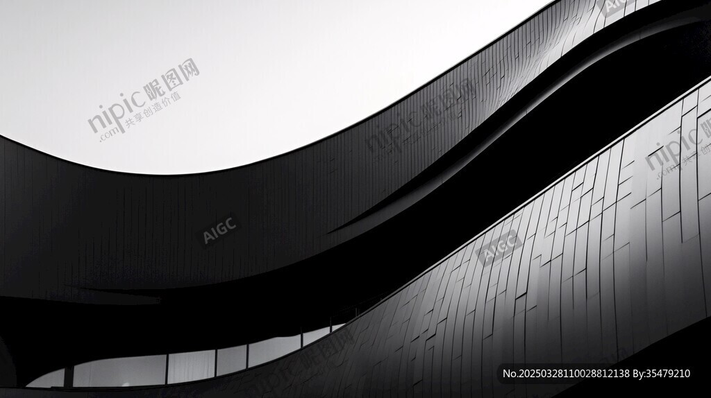 现代建筑的独特曲线之美