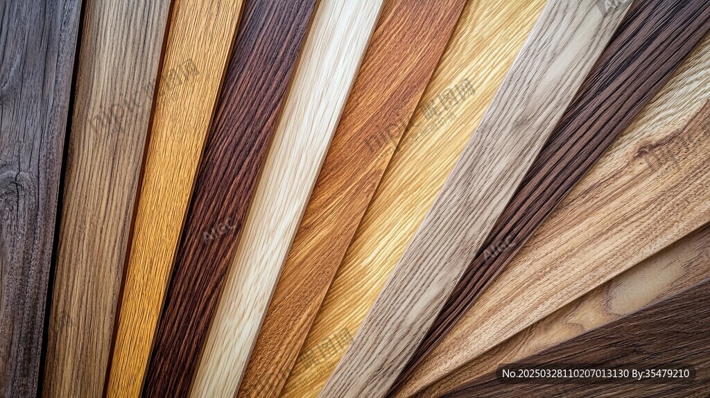 多样木纹板材展示