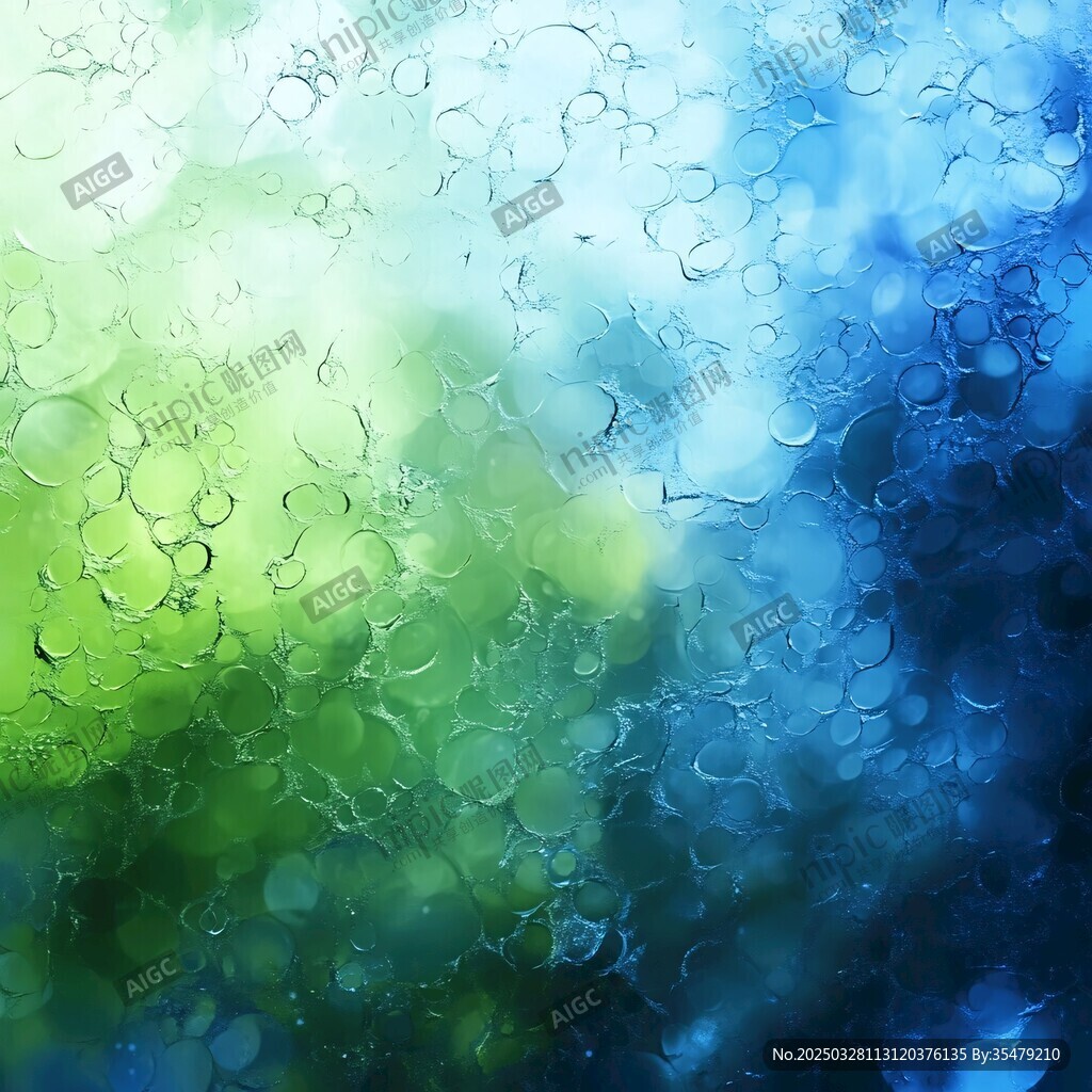 梦幻水滴背景图