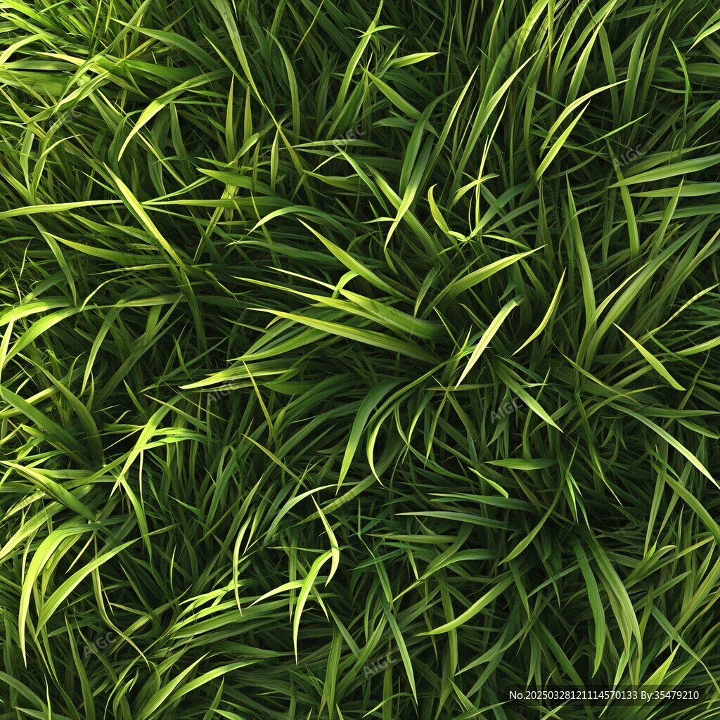 翠绿繁茂的青草纹理图