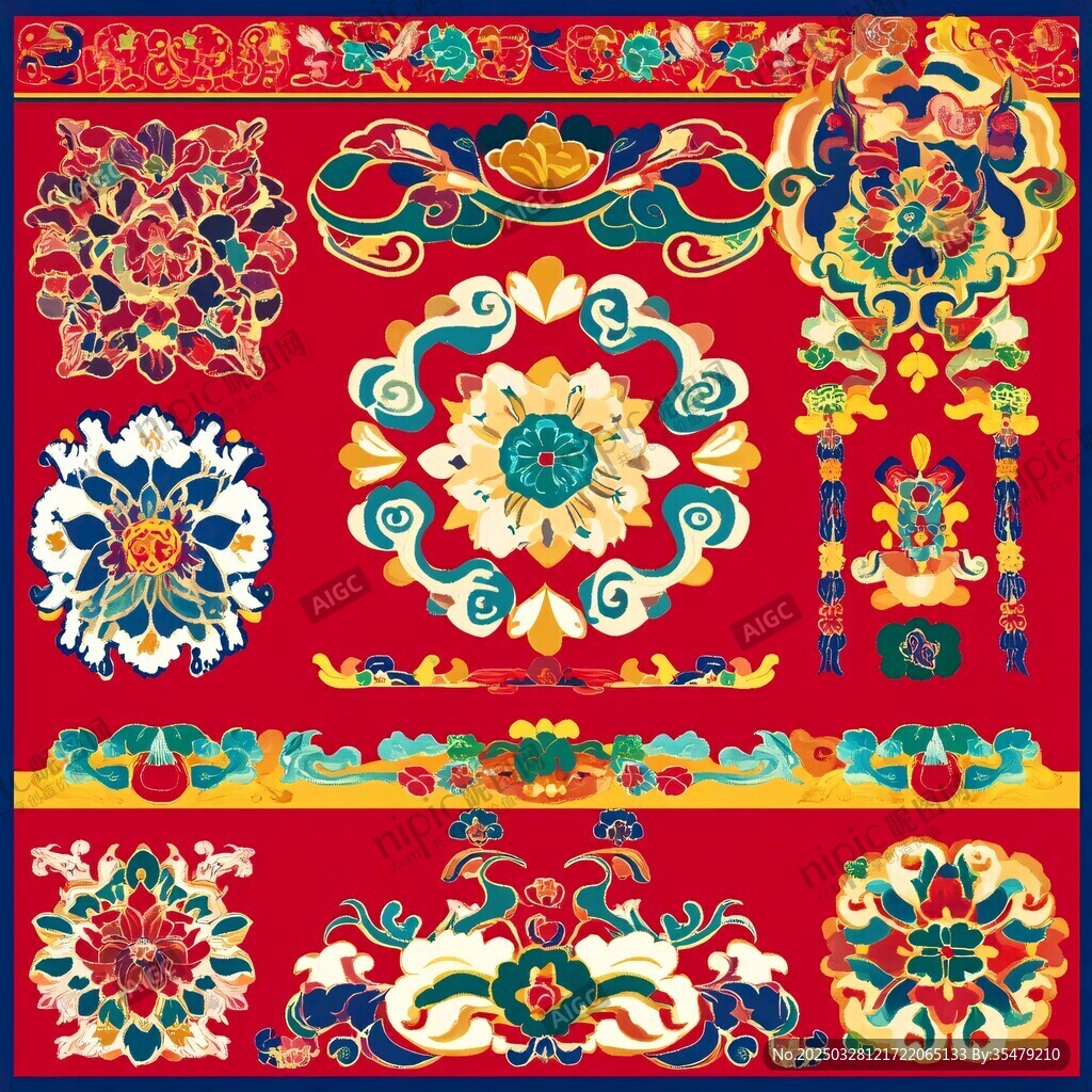中式传统吉祥图案集锦