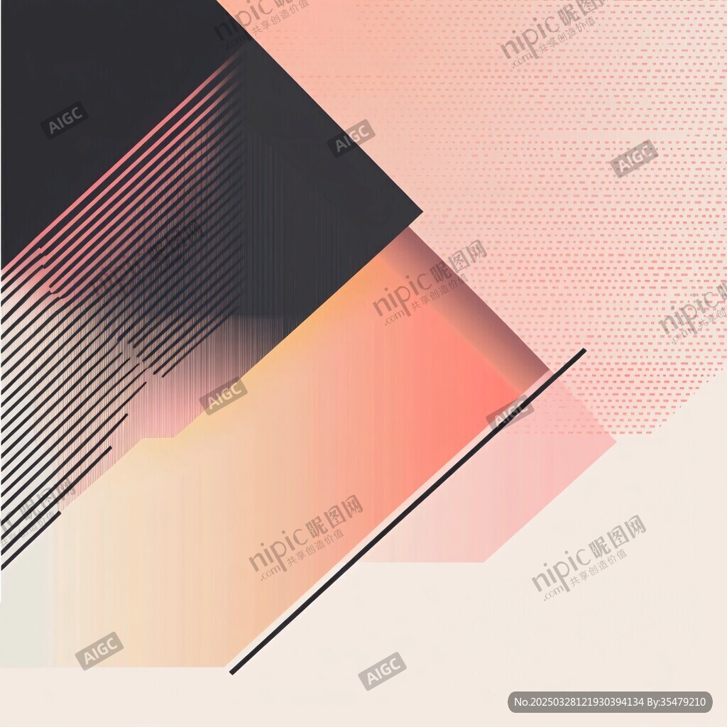 几何渐变抽象艺术背景图