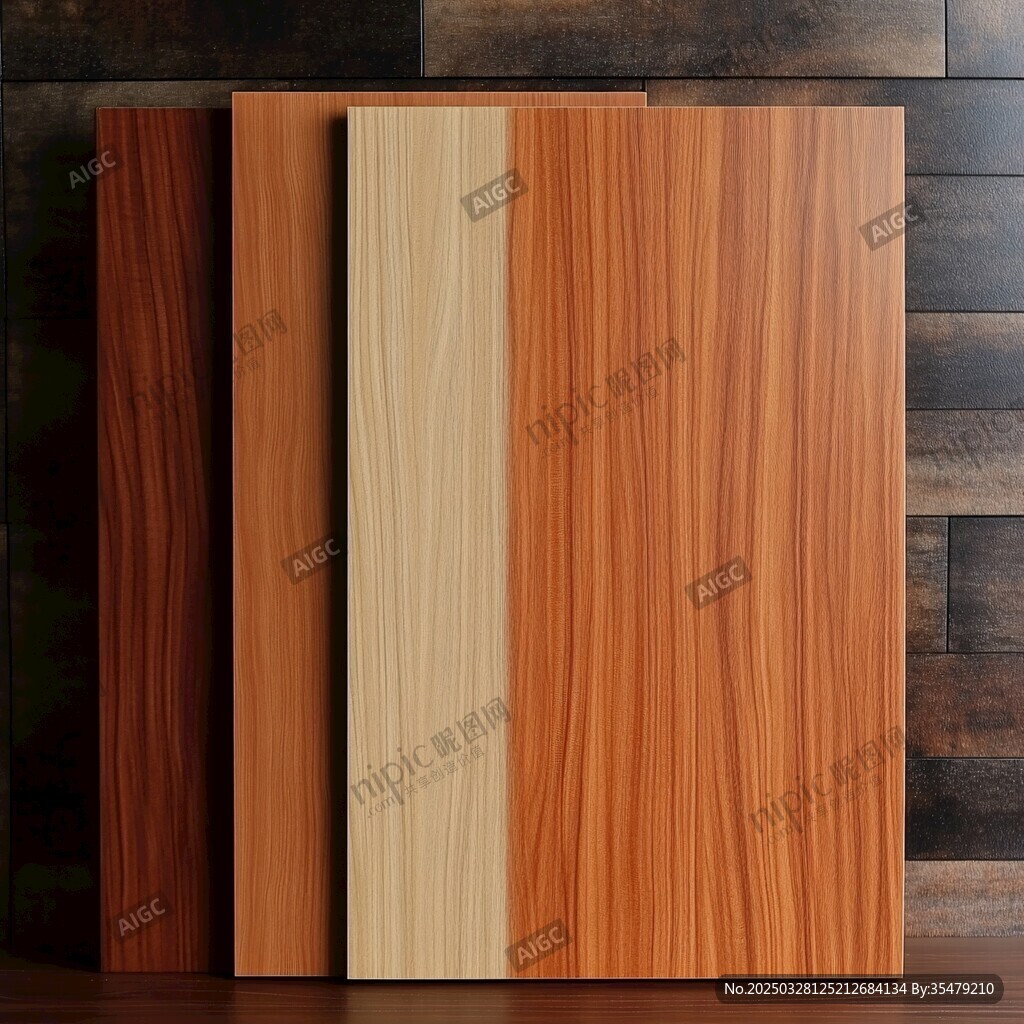 多样木纹板材展示