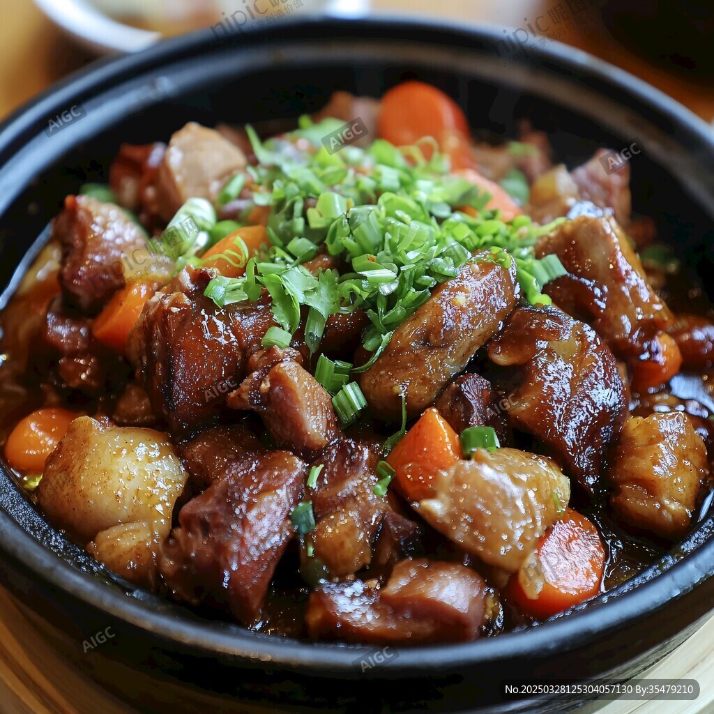 美味瓦罐鸡肉煲