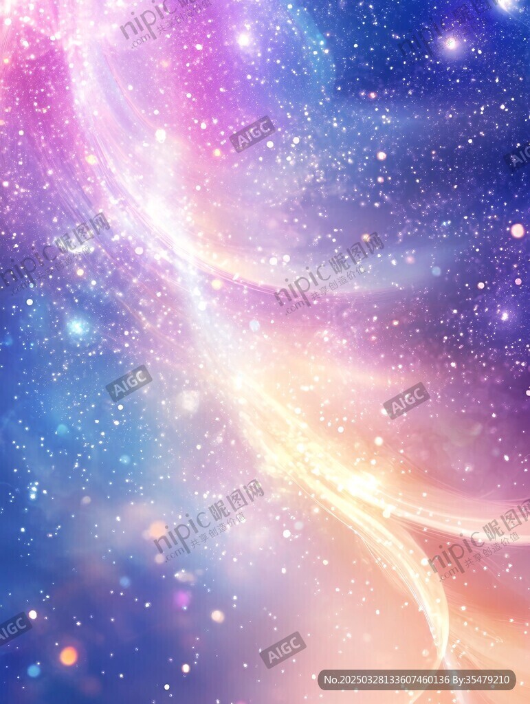 梦幻星空绚丽宇宙景象