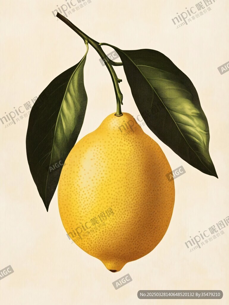 枝头鲜柠檬