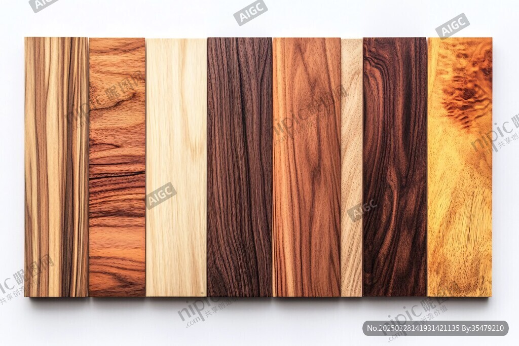 多样木材纹理展示