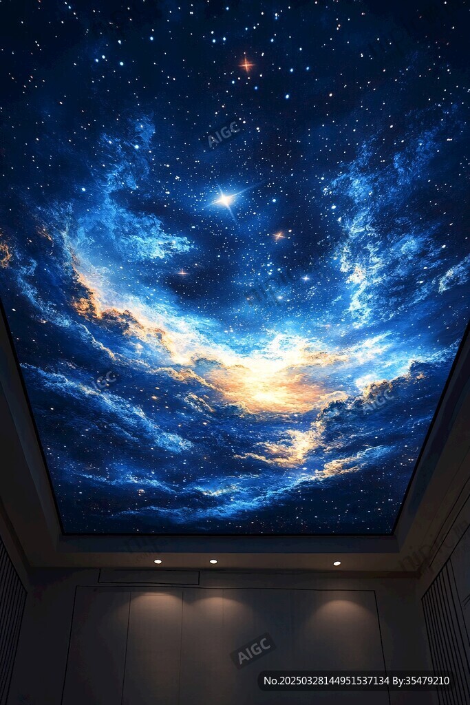 梦幻星空天花板