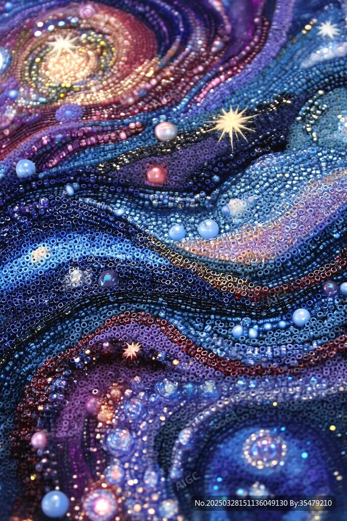 梦幻星际宇宙绚丽图景
