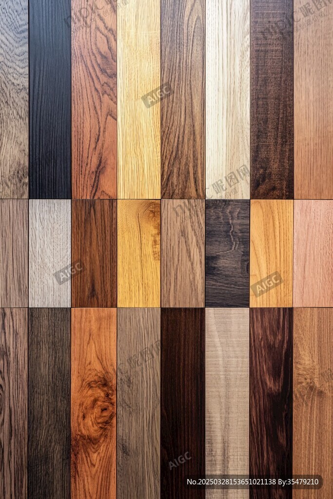多样木纹板材展示