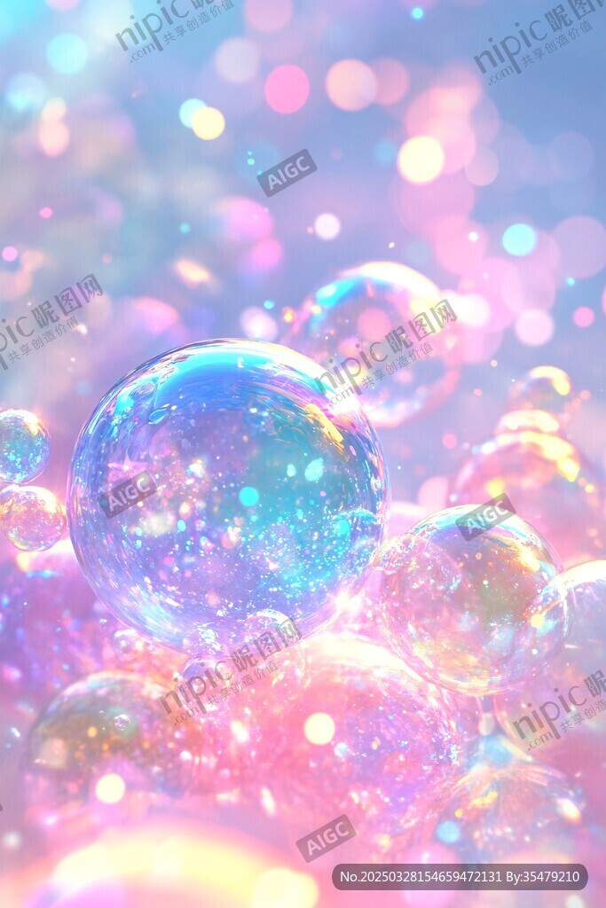梦幻炫彩泡泡世界