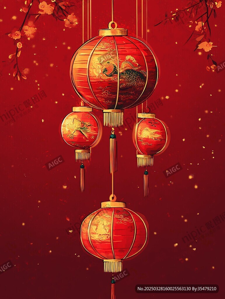 喜庆红灯笼 添彩传统佳节