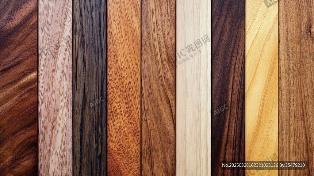 多样木纹展示