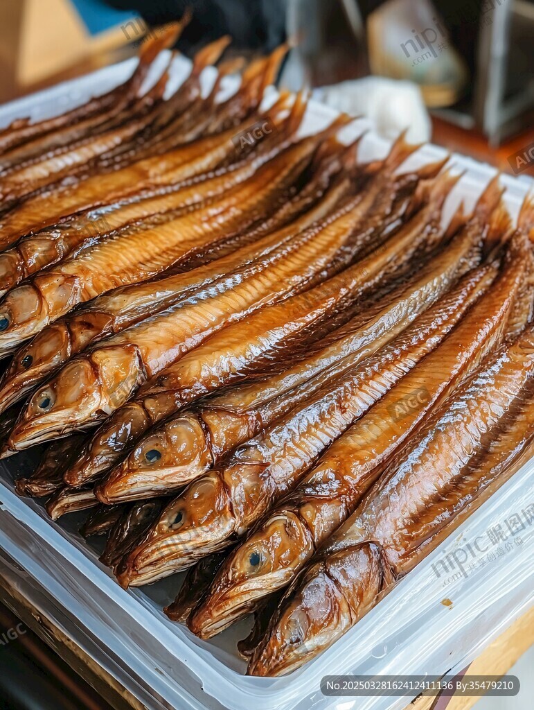 香酥美味烤刀鱼