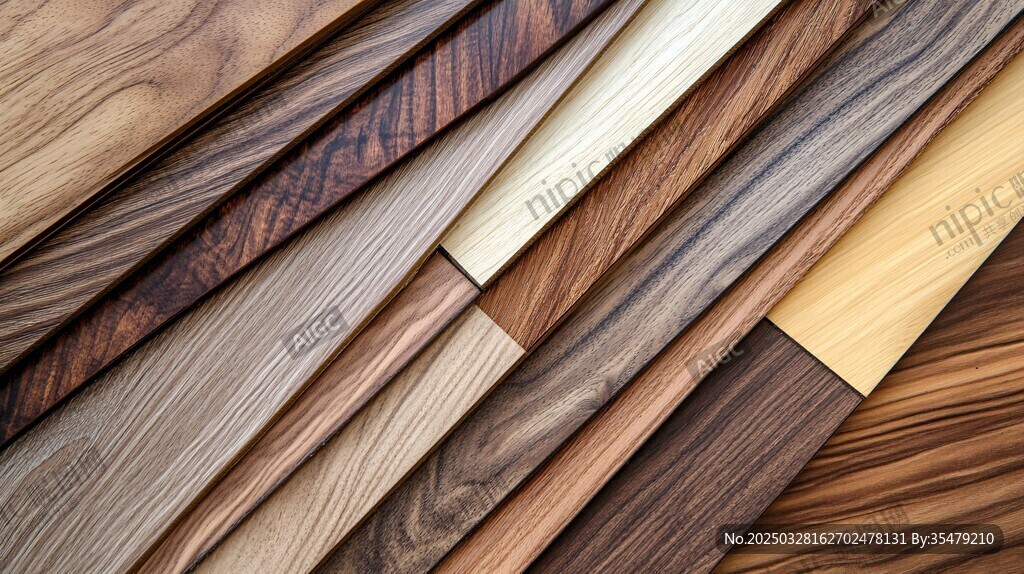 多样木纹板材展示