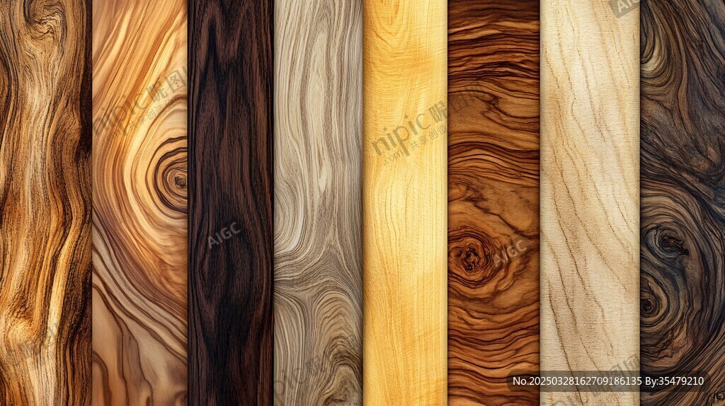 多样木纹纹理展示