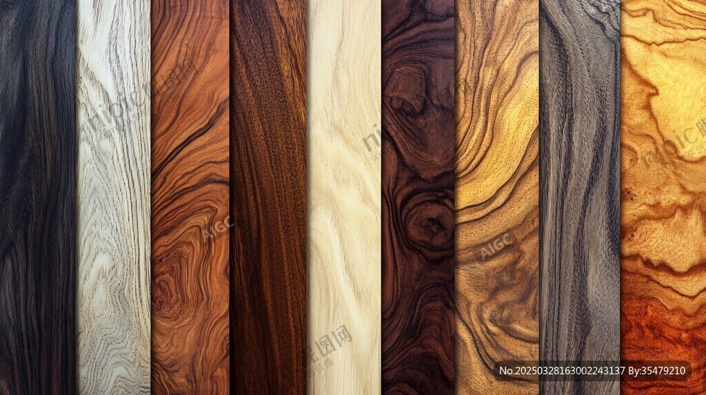 多样木纹展示