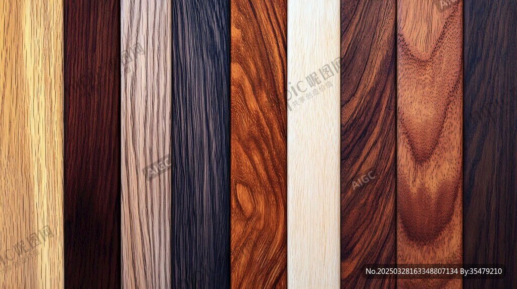 多样木材纹理展示