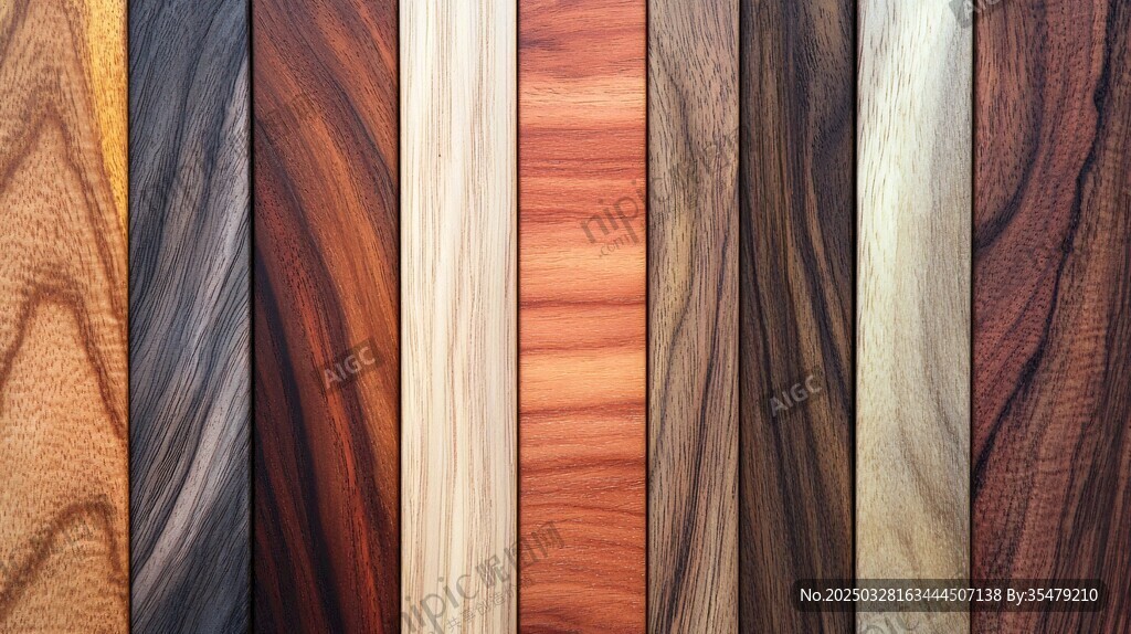 多样木纹展示