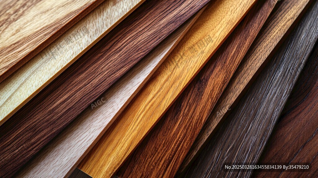 多样木纹板材展示