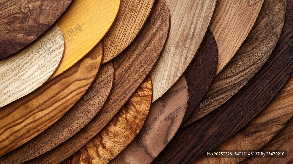 多样木纹板材展示