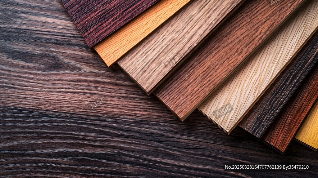 多样木纹板材展示