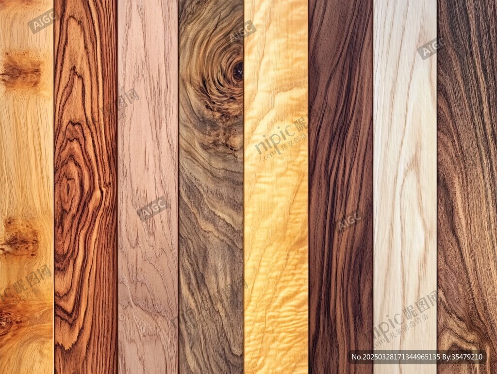 多样木纹展示
