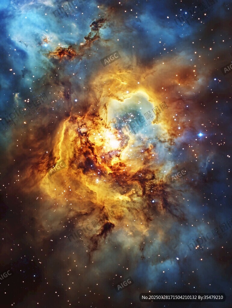 绚丽星云 宇宙神秘奇观