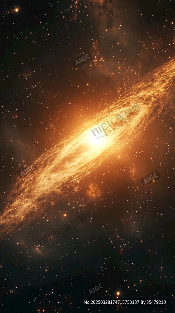 璀璨旋涡星系的壮丽景象