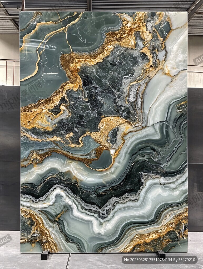 奢华大理石纹理艺术背景墙