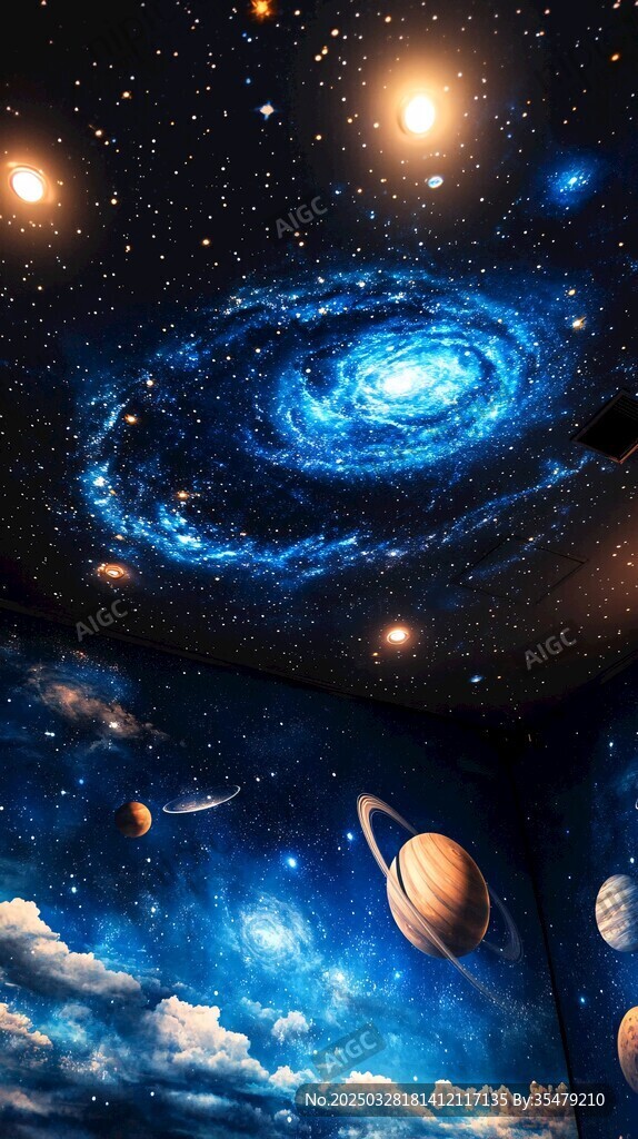 梦幻宇宙星空奇妙景象