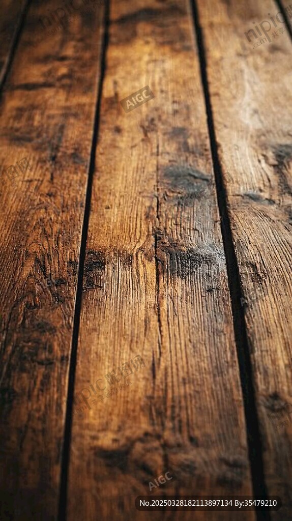 复古木质地板纹理特写