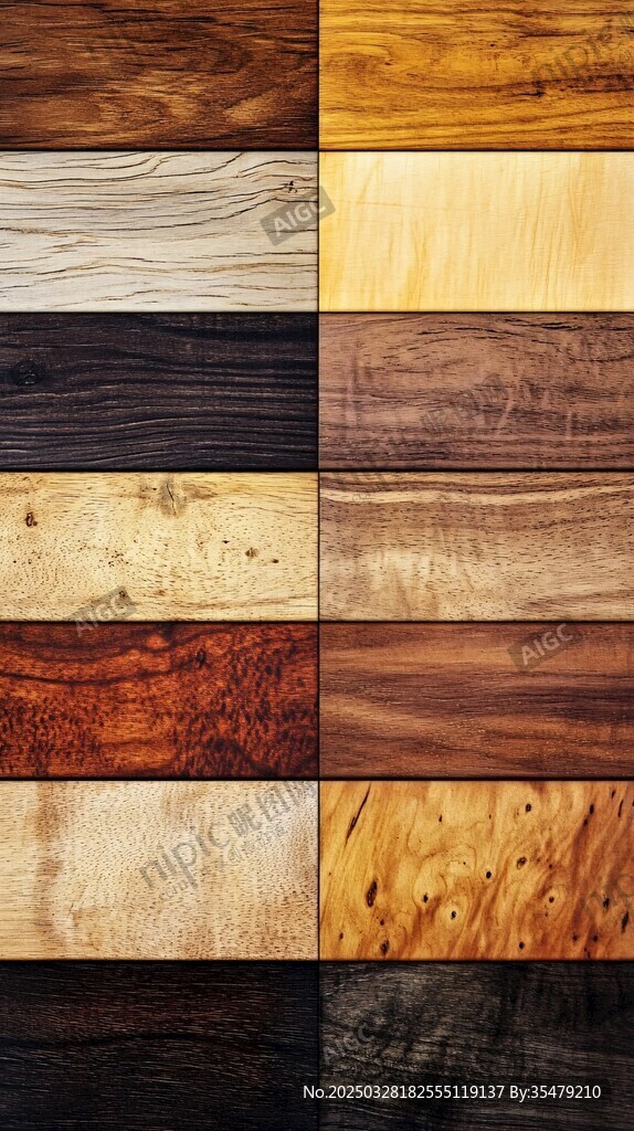 多样木纹展示