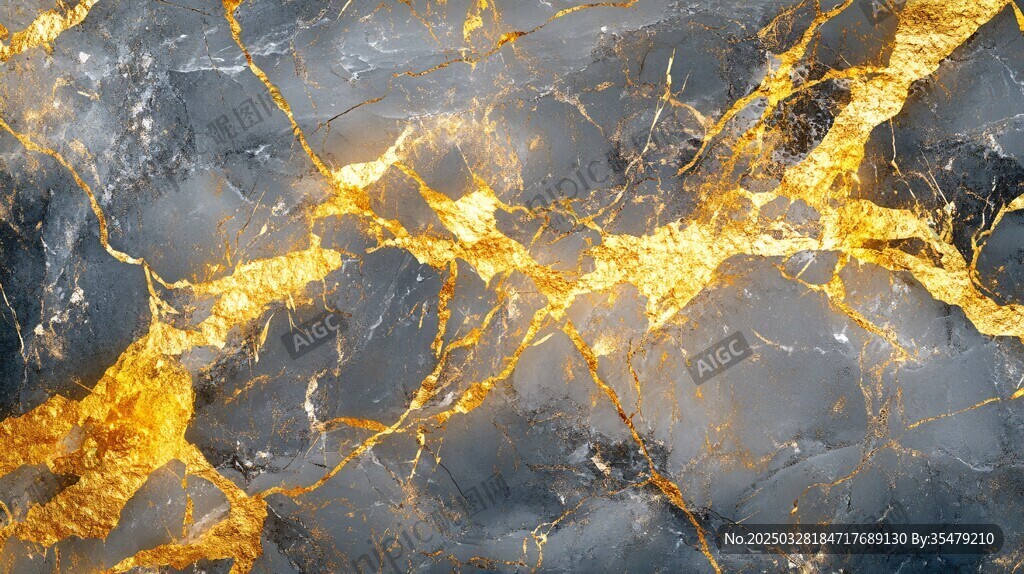 黑金大理石纹理