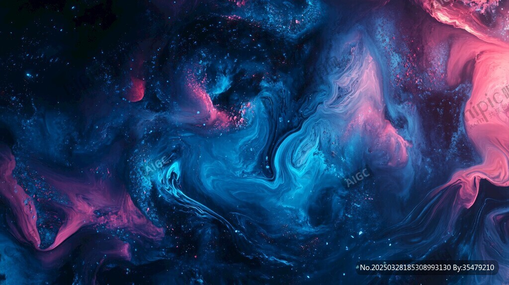 梦幻星云宇宙绚丽景象