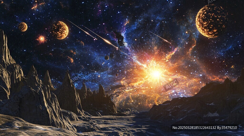 梦幻星际景观宇宙壮丽奇景