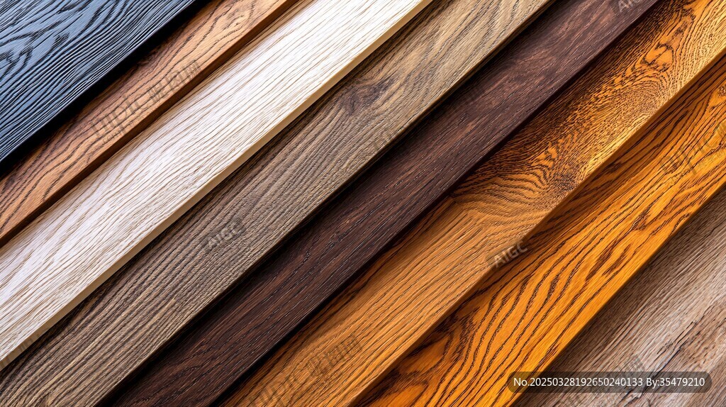 多样木纹板材展示