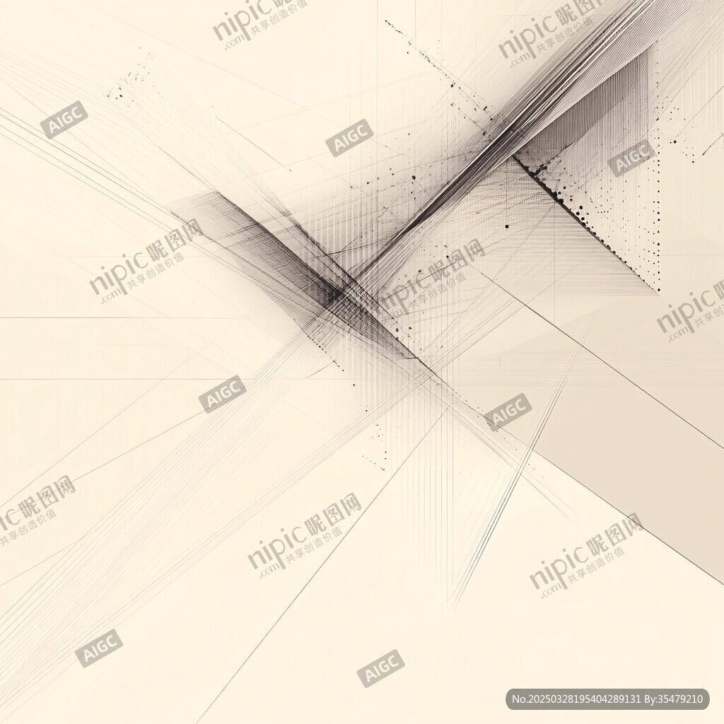 几何线条抽象背景图