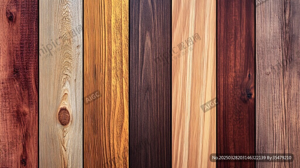 多样木材纹理展示