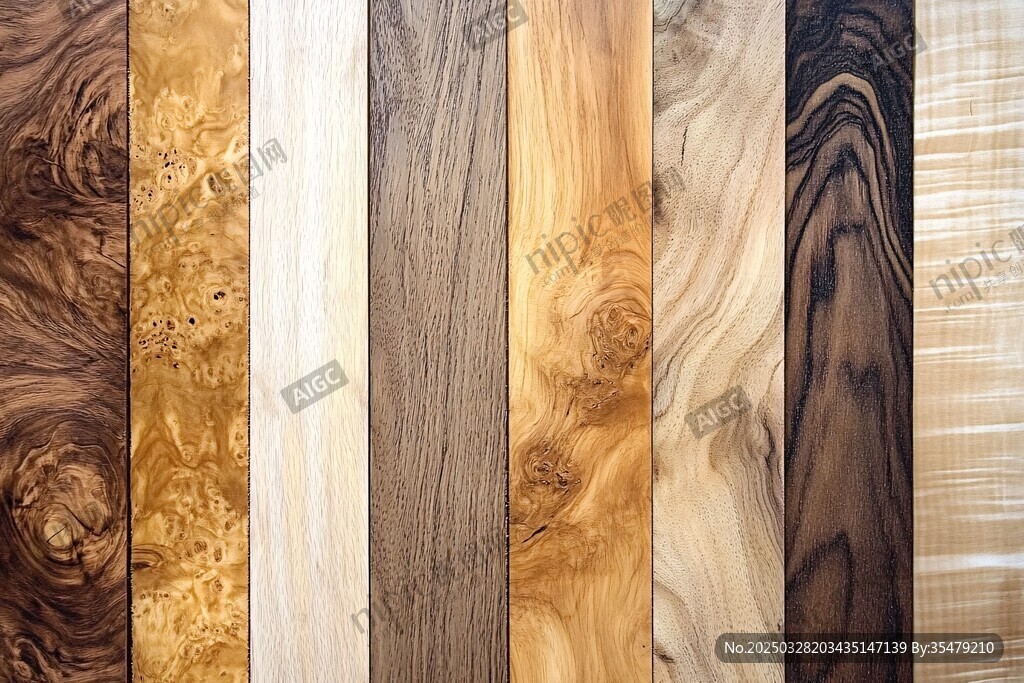 多样木纹展示