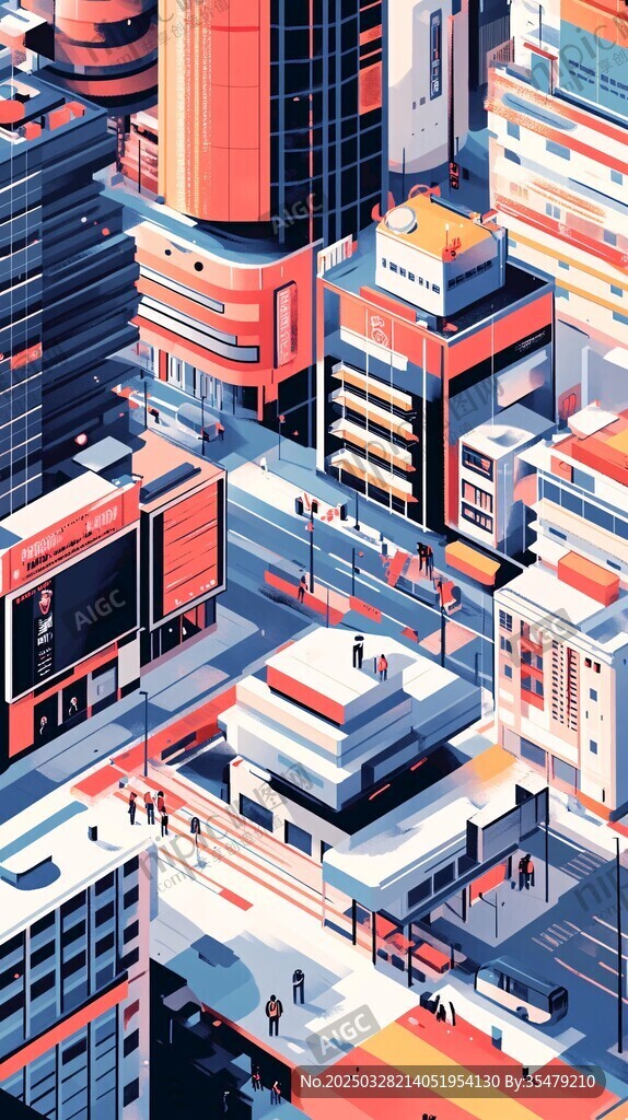 未来感都市建筑景观