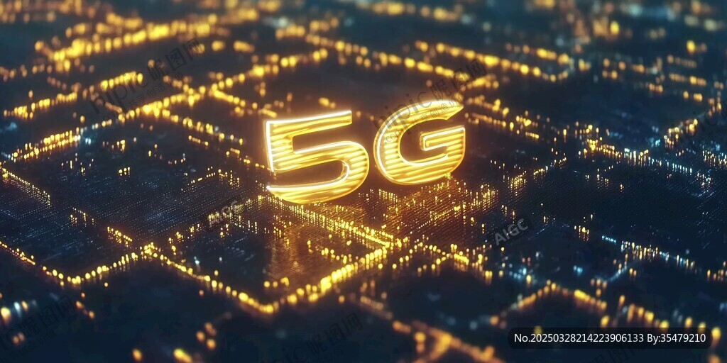 璀璨5G点亮城市夜景