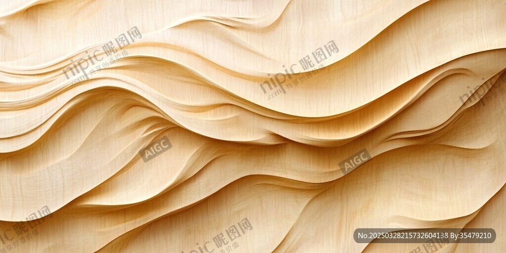立体波浪纹理背景图案