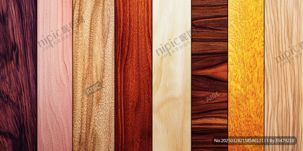 多样木材纹理展示