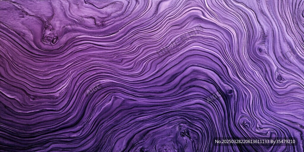 梦幻紫色流体纹理艺术