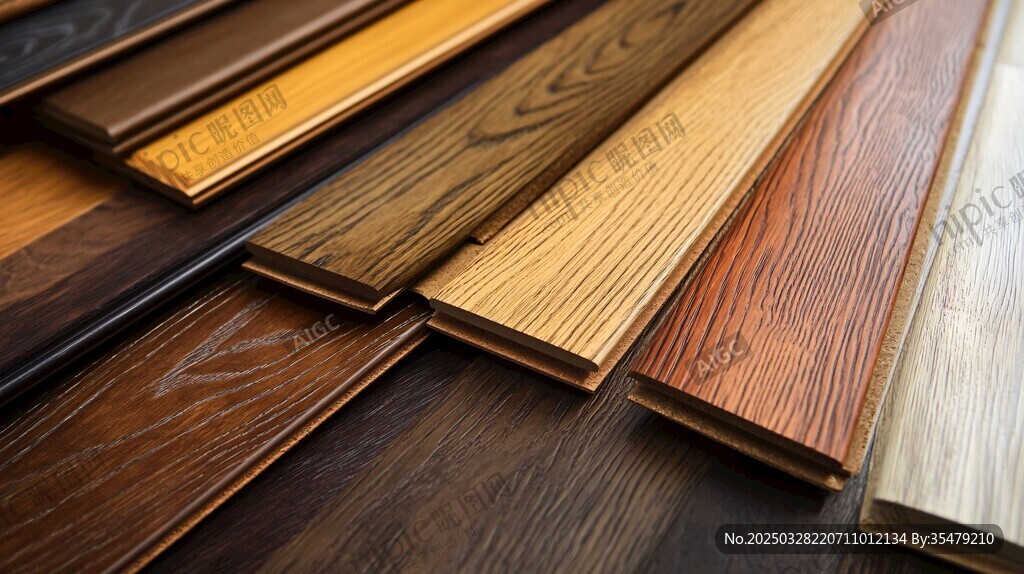 多样实木地板展示